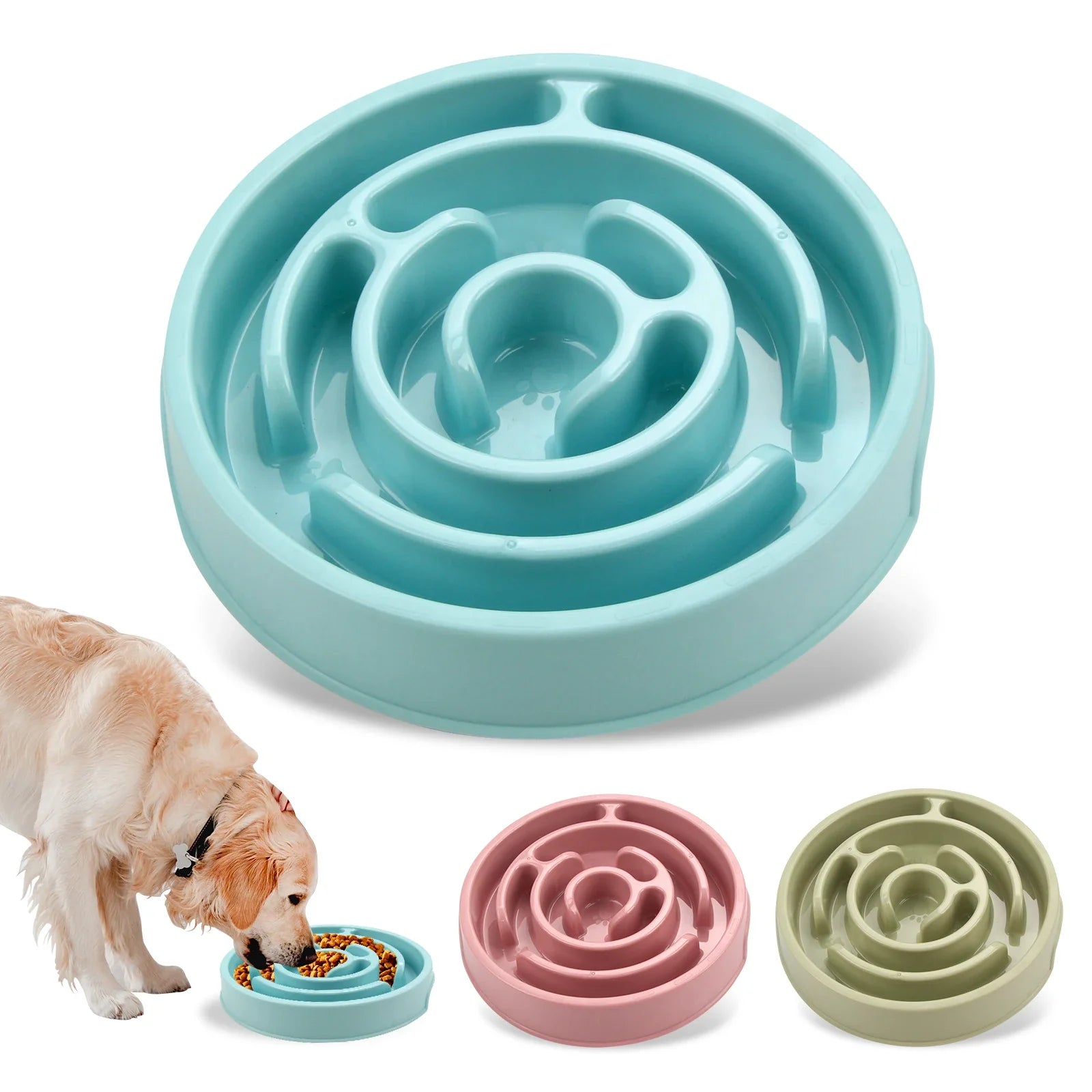 Fun Slow Feeder Dog Bowl