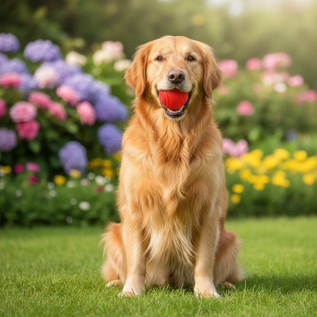 Bouncy Indestructible Dog Ball